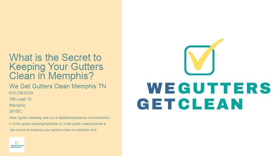 What is the Secret to Keeping Your Gutters Clean in Memphis? 