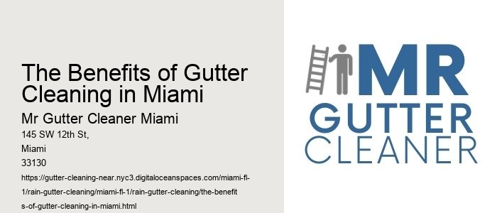 The Benefits of Gutter Cleaning in Miami 