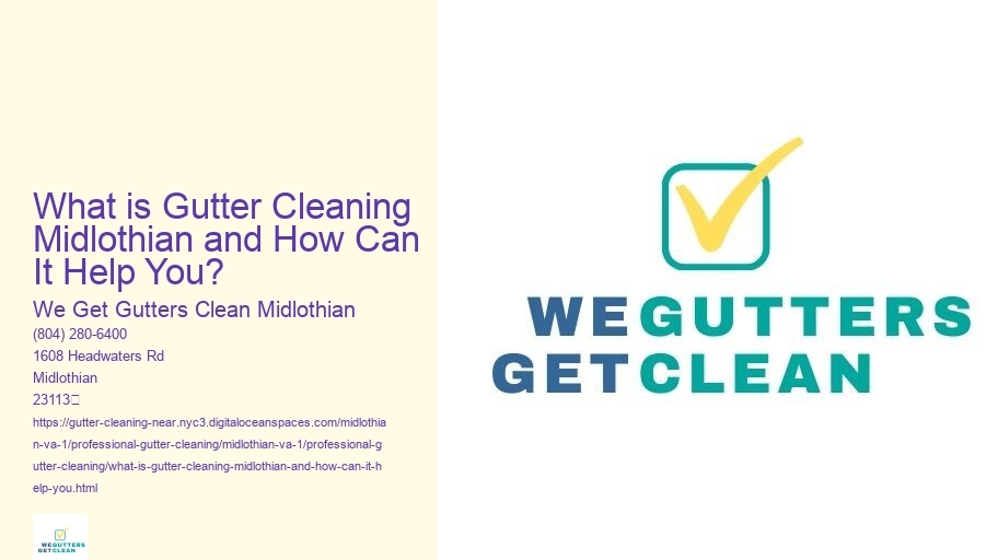 What is Gutter Cleaning Midlothian and How Can It Help You? 
