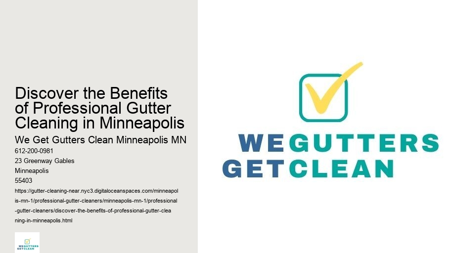 Discover the Benefits of Professional Gutter Cleaning in Minneapolis