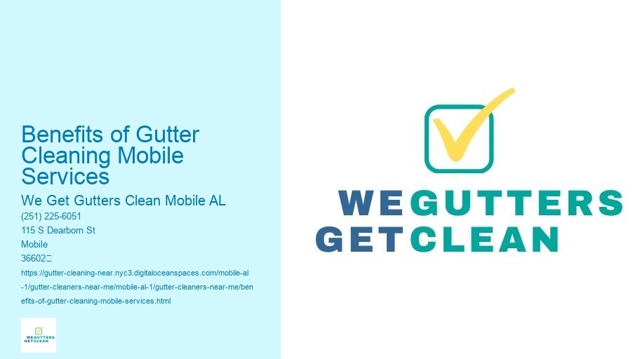 Benefits of Gutter Cleaning Mobile Services 