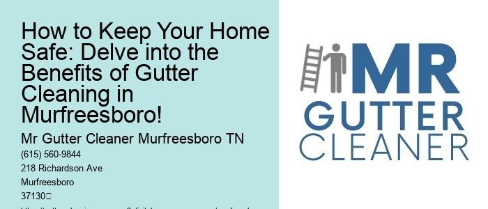 How to Keep Your Home Safe: Delve into the Benefits of Gutter Cleaning in Murfreesboro!
