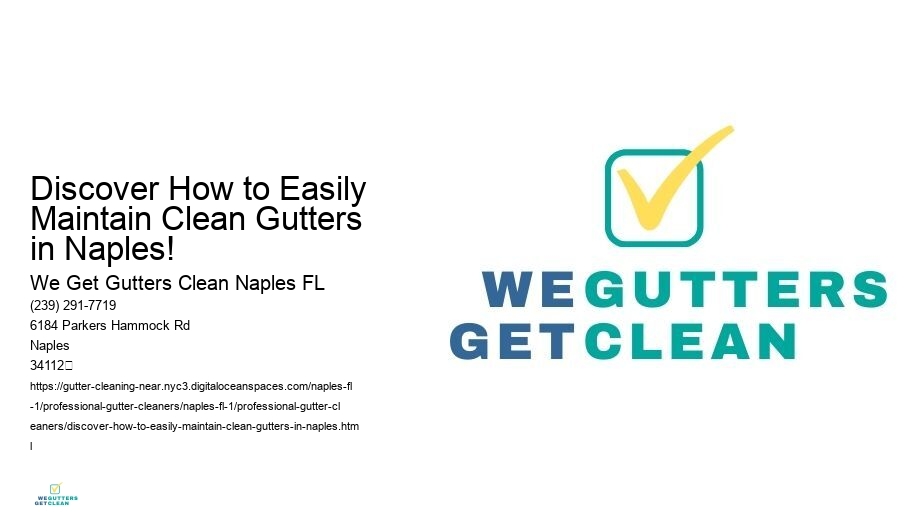 Discover How to Easily Maintain Clean Gutters in Naples!