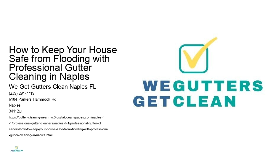 How to Keep Your House Safe from Flooding with Professional Gutter Cleaning in Naples 