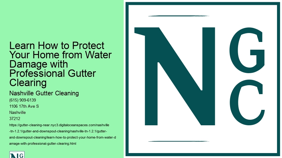 Learn How to Protect Your Home from Water Damage with Professional Gutter Clearing 
