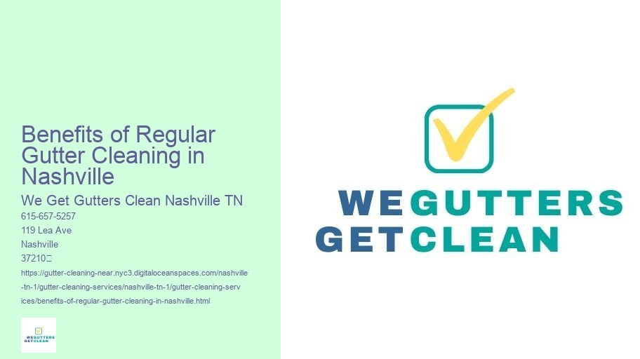 Benefits of Regular Gutter Cleaning in Nashville 