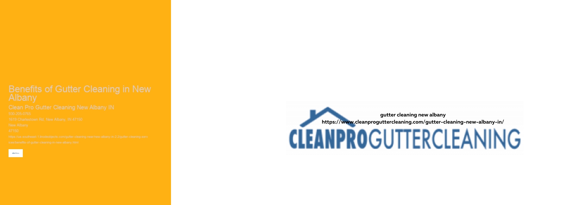 Benefits of Gutter Cleaning in New Albany 