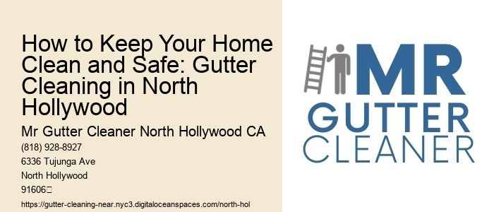 How to Keep Your Home Clean and Safe: Gutter Cleaning in North Hollywood 