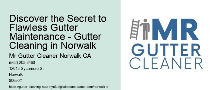Discover the Secret to Flawless Gutter Maintenance - Gutter Cleaning in Norwalk
