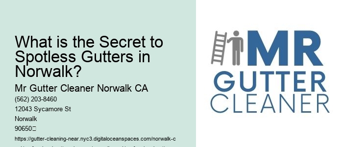 What is the Secret to Spotless Gutters in Norwalk? 