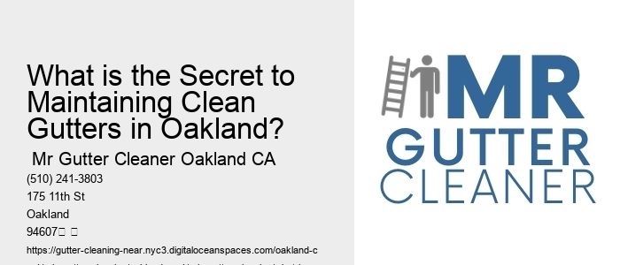 What is the Secret to Maintaining Clean Gutters in Oakland? 