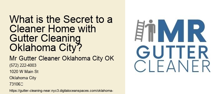 What is the Secret to a Cleaner Home with Gutter Cleaning Oklahoma City? 