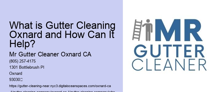 What is Gutter Cleaning Oxnard and How Can It Help? 