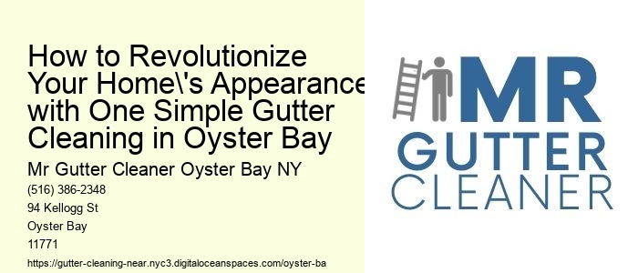 How to Revolutionize Your Home's Appearance with One Simple Gutter Cleaning in Oyster Bay