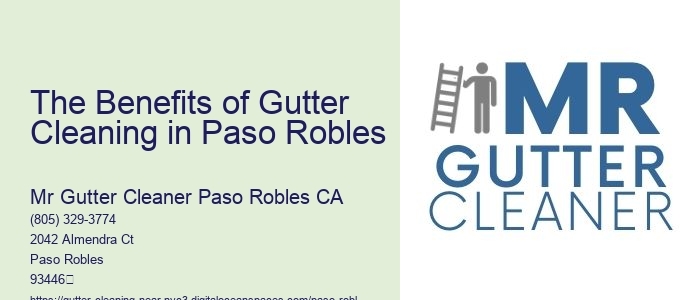 The Benefits of Gutter Cleaning in Paso Robles 