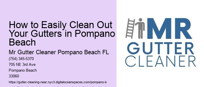 How to Easily Clean Out Your Gutters in Pompano Beach 