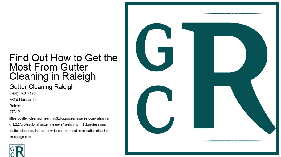 Find Out How to Get the Most From Gutter Cleaning in Raleigh 
