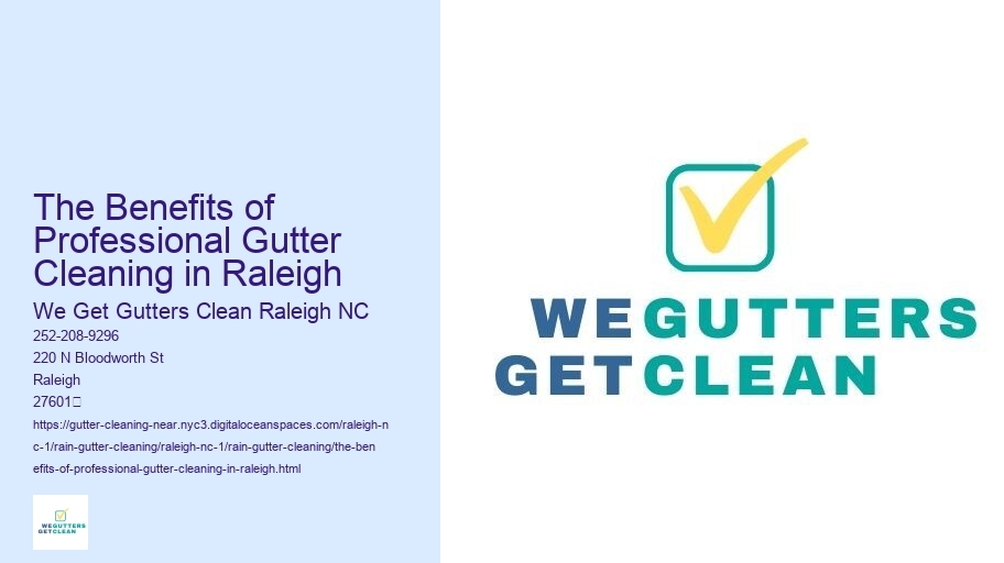 The Benefits of Professional Gutter Cleaning in Raleigh