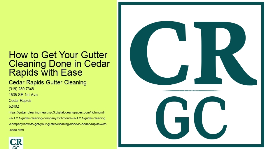How to Get Your Gutter Cleaning Done in Cedar Rapids with Ease 