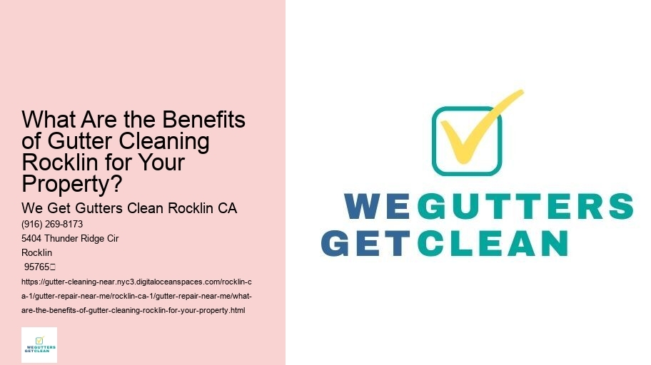 What Are the Benefits of Gutter Cleaning Rocklin for Your Property?