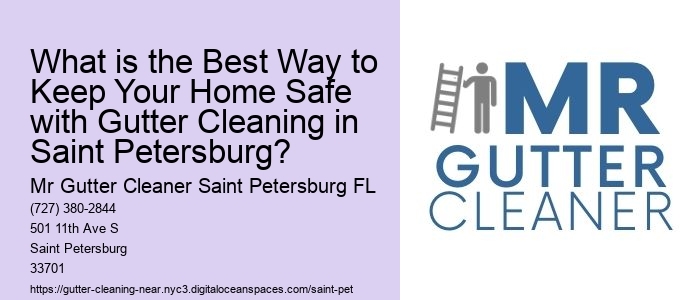 What is the Best Way to Keep Your Home Safe with Gutter Cleaning in Saint Petersburg? 
