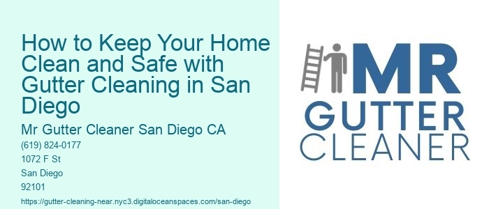 How to Keep Your Home Clean and Safe with Gutter Cleaning in San Diego 