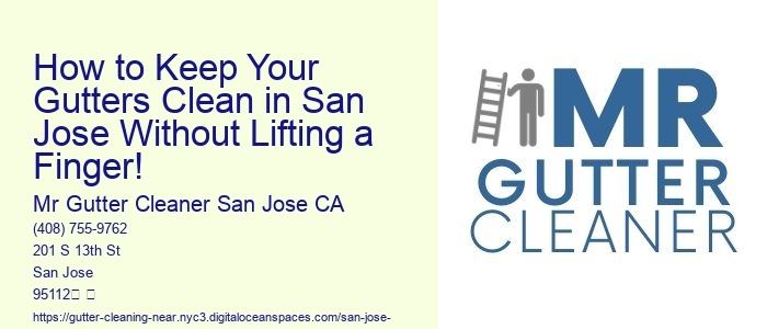 How to Keep Your Gutters Clean in San Jose Without Lifting a Finger! 