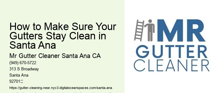 How to Make Sure Your Gutters Stay Clean in Santa Ana