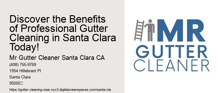 Discover the Benefits of Professional Gutter Cleaning in Santa Clara Today!