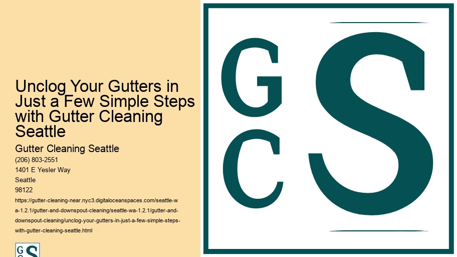 Unclog Your Gutters in Just a Few Simple Steps with Gutter Cleaning Seattle 