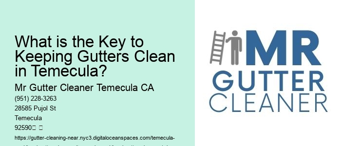 What is the Key to Keeping Gutters Clean in Temecula?
