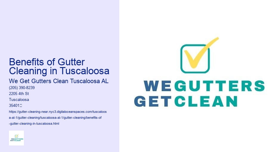 Benefits of Gutter Cleaning in Tuscaloosa 