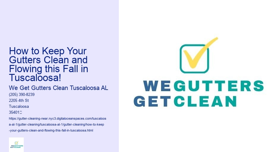 How to Keep Your Gutters Clean and Flowing this Fall in Tuscaloosa! 