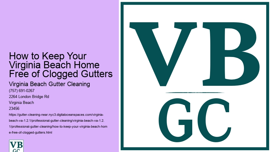 How to Keep Your Virginia Beach Home Free of Clogged Gutters