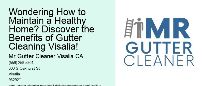 Wondering How to Maintain a Healthy Home? Discover the Benefits of Gutter Cleaning Visalia!