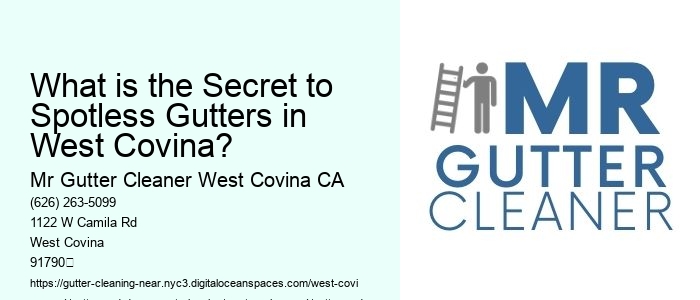 What is the Secret to Spotless Gutters in West Covina? 