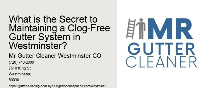 What is the Secret to Maintaining a Clog-Free Gutter System in Westminster?